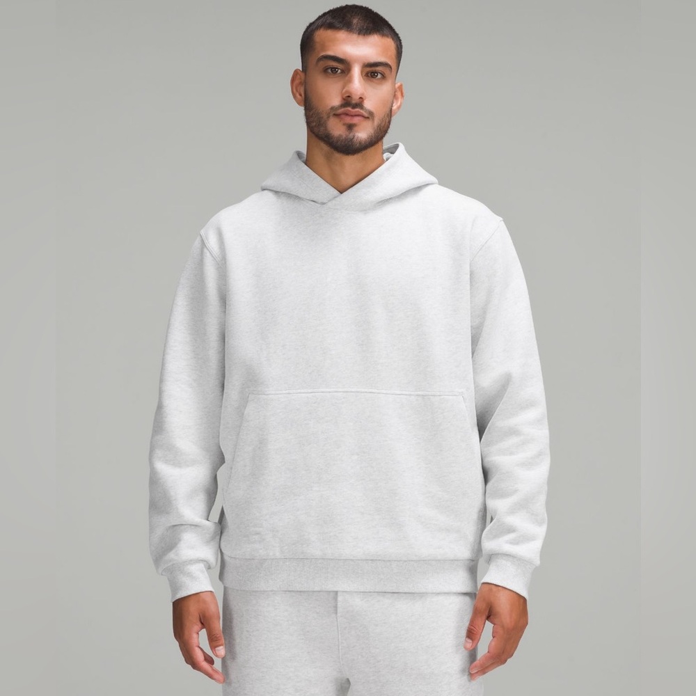 lululemon Steady State Hoodie NWT, Mens Sz S - Heathered Core Ultra Light Grey